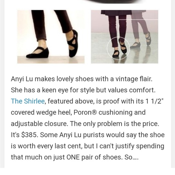 Anyi Lu Shirlee Black Suede Mary Jane Shoe (MADE IN ITALY) - Picture 3 of 14